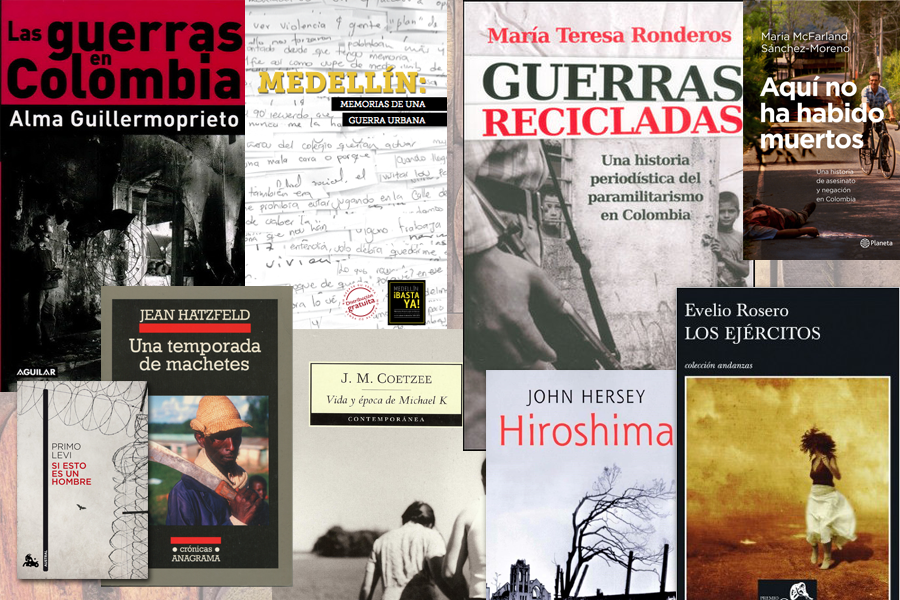 Libros que nos traducen los renglones de la guerra