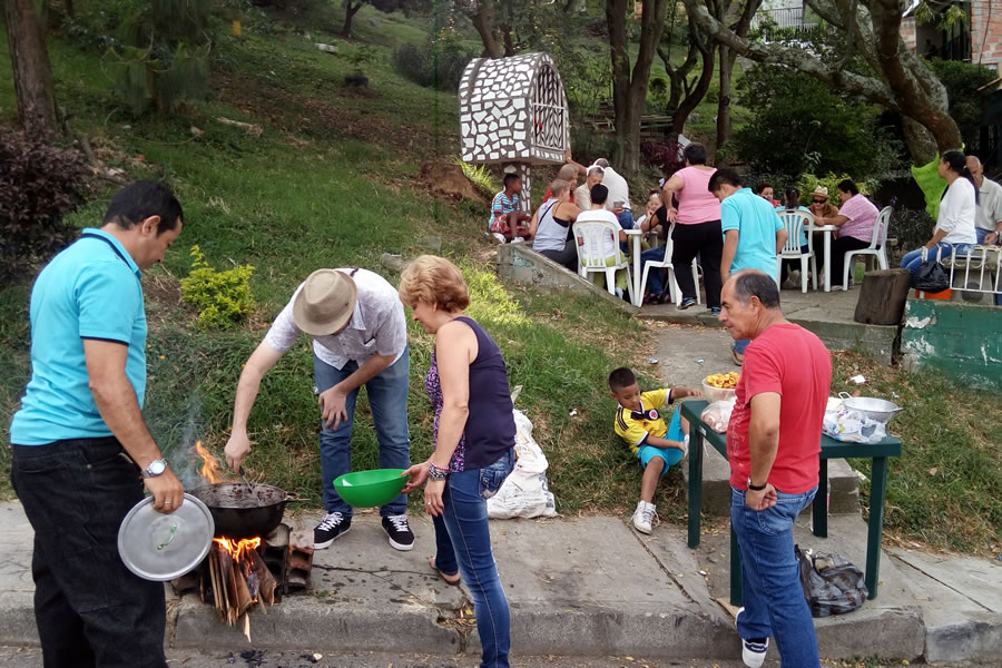 El parque es la sala de mi casa